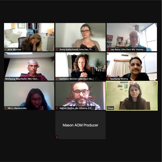 Academy of Management 2021 virtual keynote.